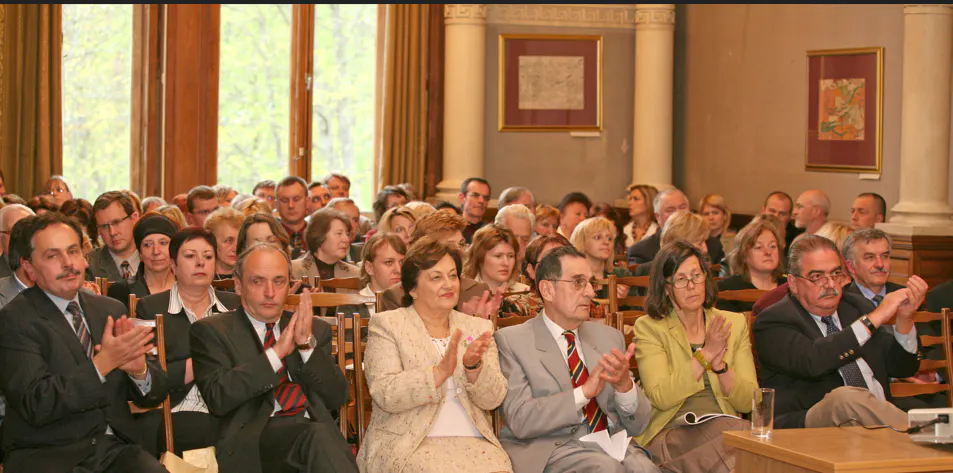 2007-05-14 Verkių Rūmai. Konferencijos dalyviai