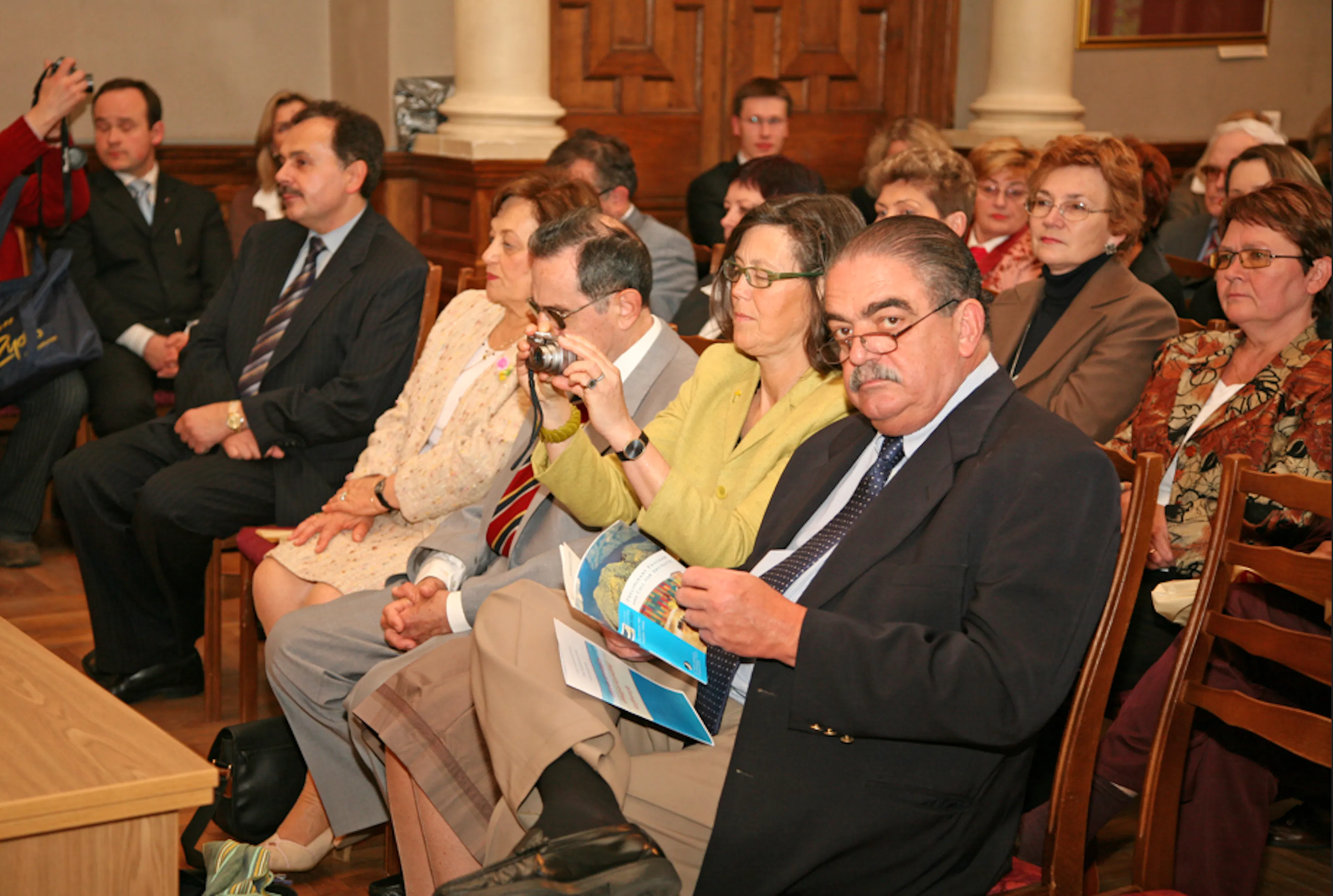 2007-05-14 Verkių Rūmai. Konferencijos dalyviai