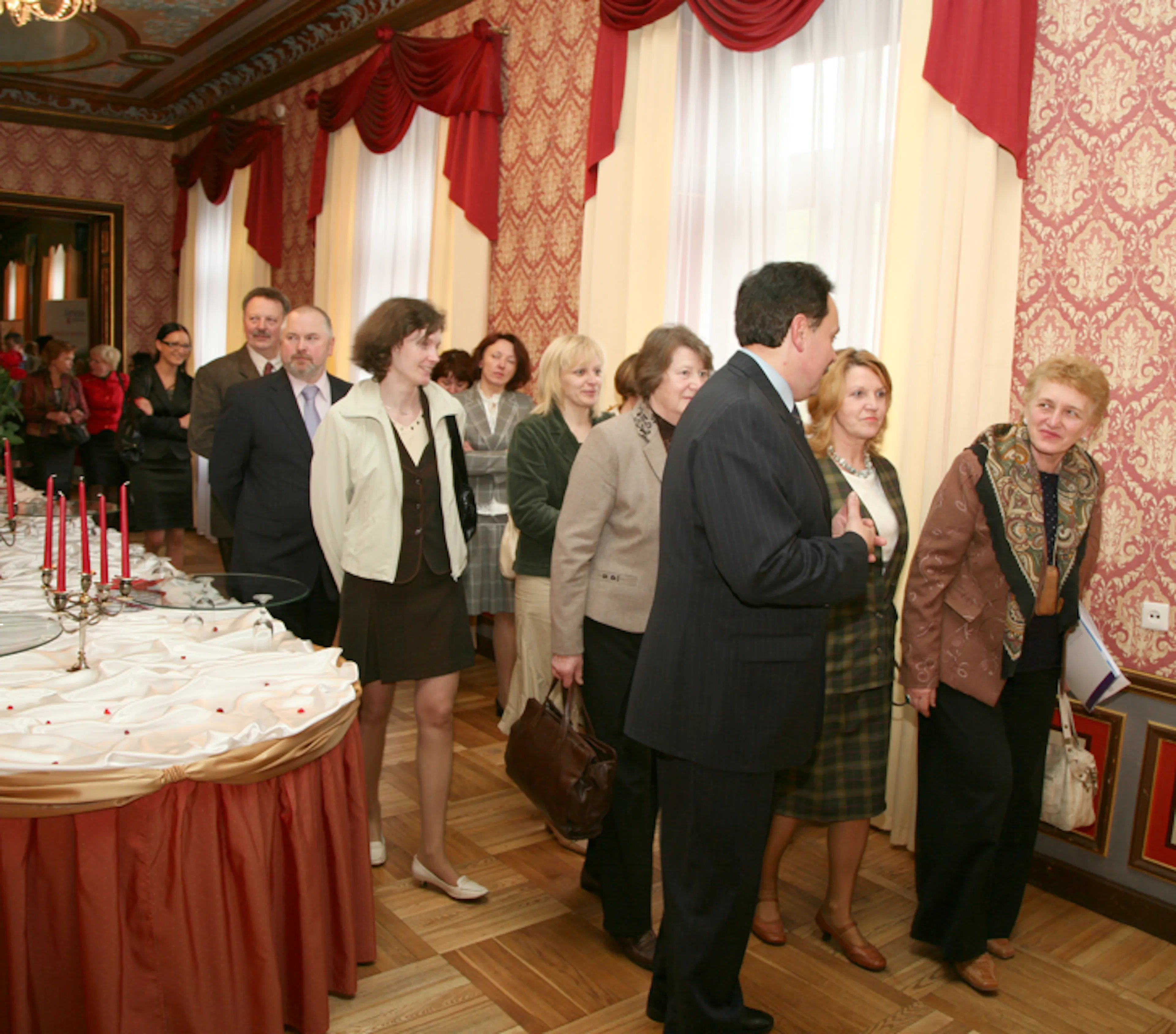 2007-05-14 Verkių Rūmai. Konferencijos dalyviai