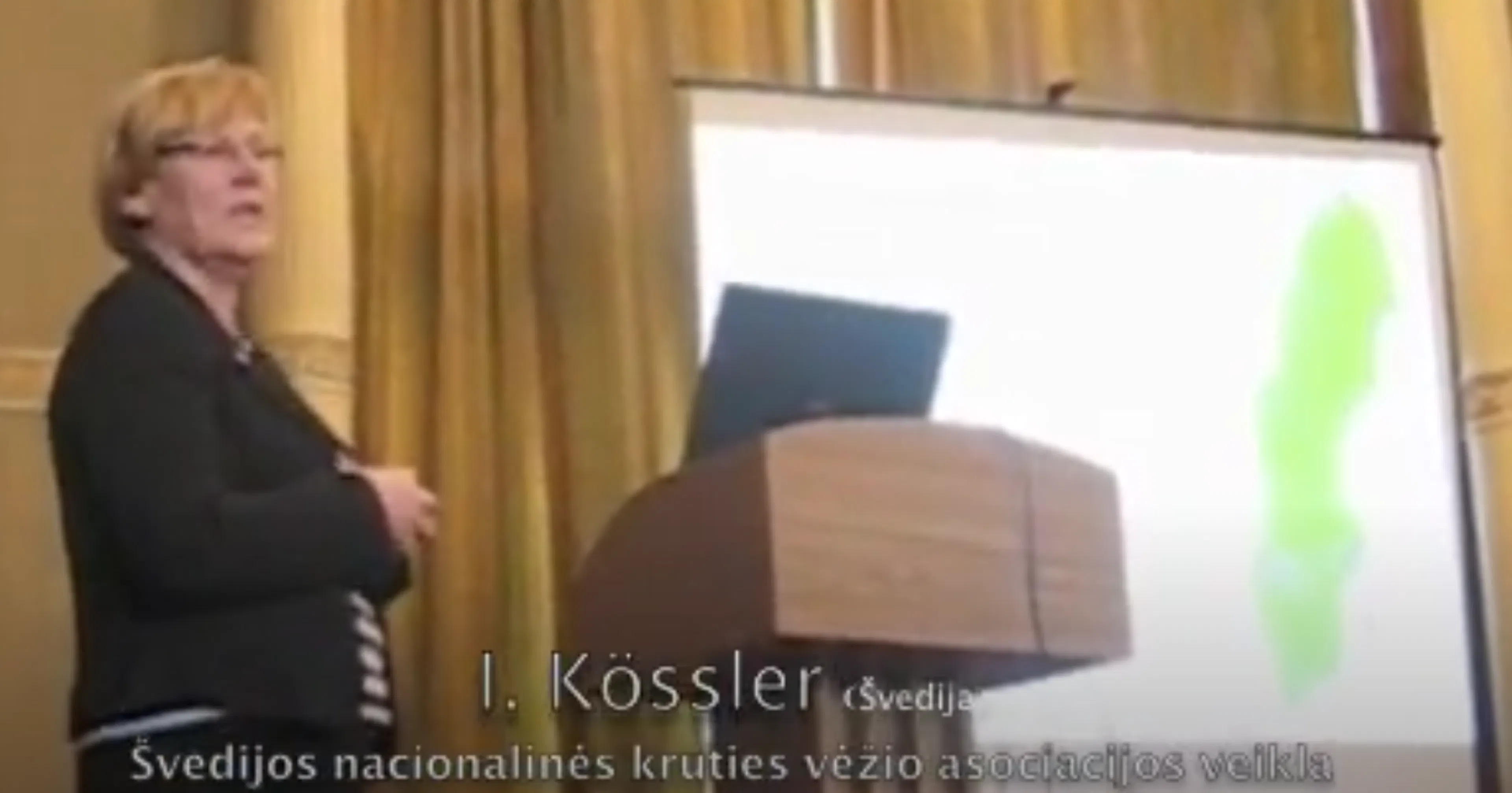 2008-05-16 Verkių Rūmai I.Kossler. Švedijos krūties vėžio pacientų asociacijos vadovė