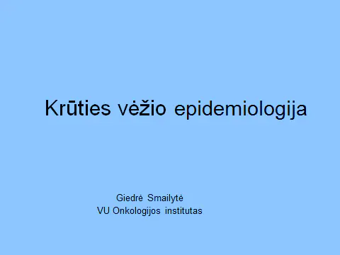 2011-05-27 LSDr konferencija, skaidrės iš G.Smailytės (Lietuva) pranešimo