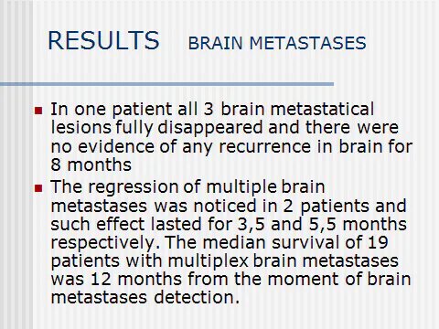 Skaidrė 2011-05-27 Skaidrės iš J.Liutkevičiūtės-Navickienės (Lietuva) pranešimo Sentized advanced breast cancer treatment and diagnostic