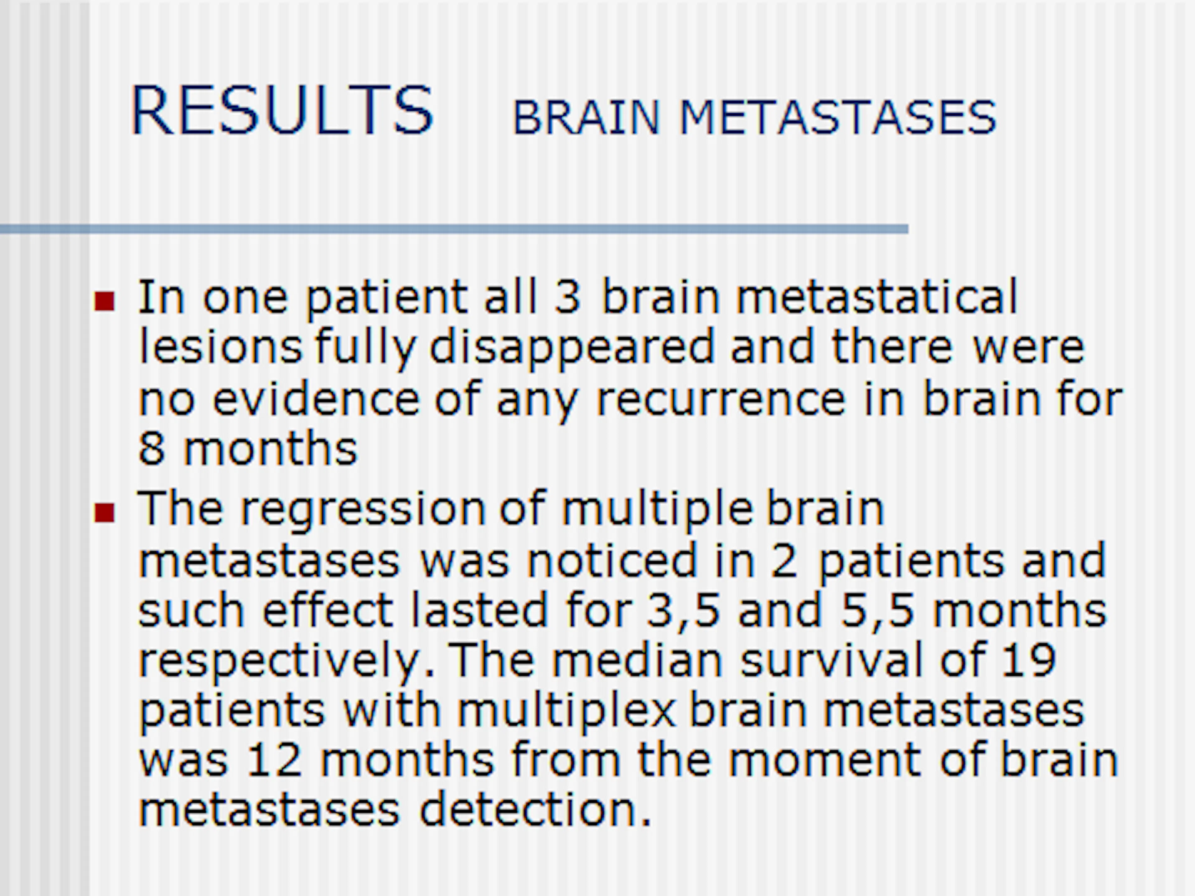 Skaidrė 2011-05-27 Skaidrės iš J.Liutkevičiūtės-Navickienės (Lietuva) pranešimo  Sentized advanced  breast cancer treatment and diagnostic 