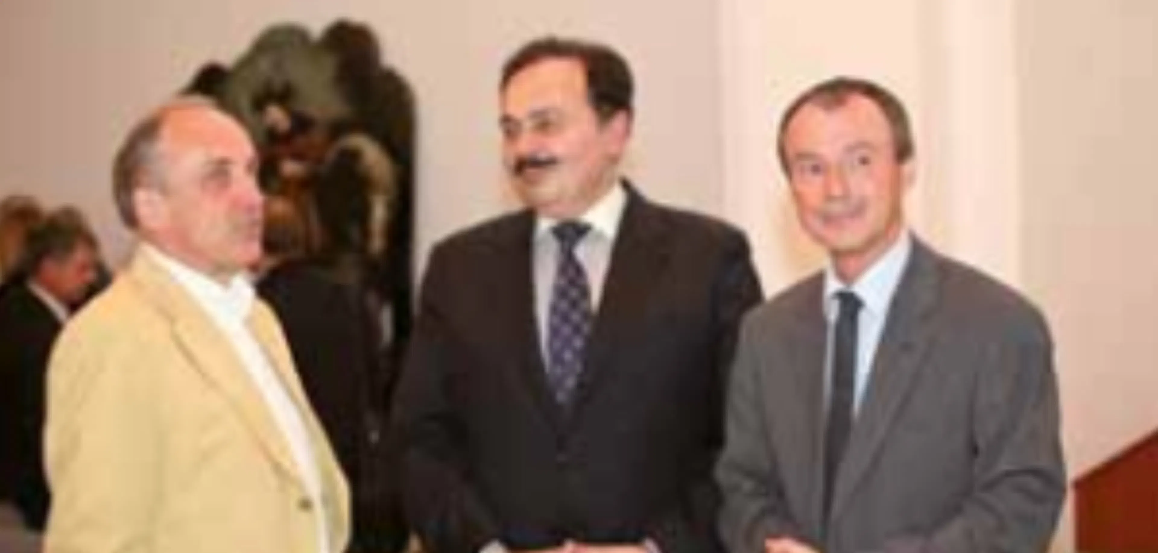 2012-05-11 Lietuvos Senologijos Draugijos (LSDr) konferencija Prof. R.Jakesz (Austrija), habil. dr.V.Ostapenko (Lietuva) , prof .B.Thurlimann (Šveicarija)