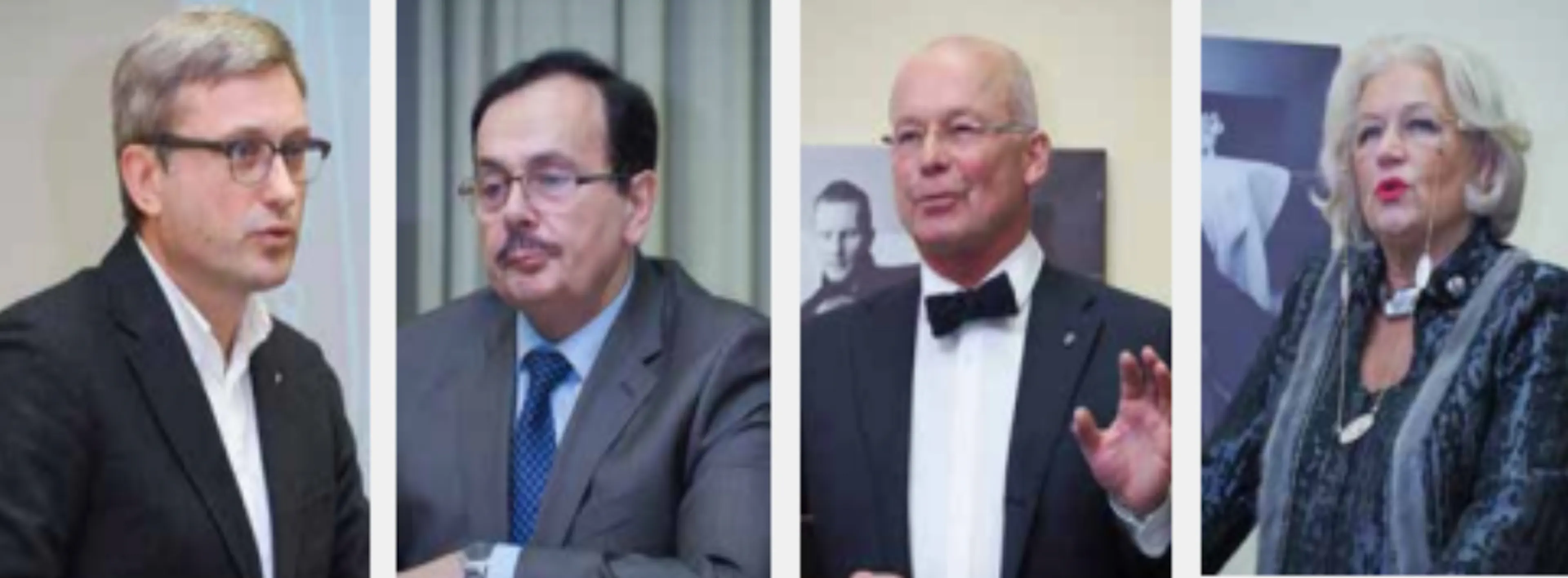 2016-10-21 Konferencijos lektoriai  A.Cesas, prof. V.Ostapenko,prof. K.Vitkus, prof. G. Drąsutienė