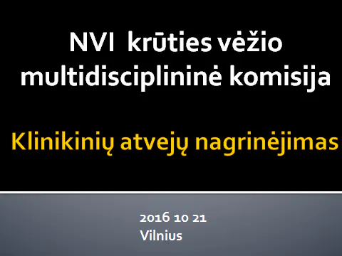 2016-10-21 konferencija Skaidrės iš prof. V.Ostapenko pranešimo