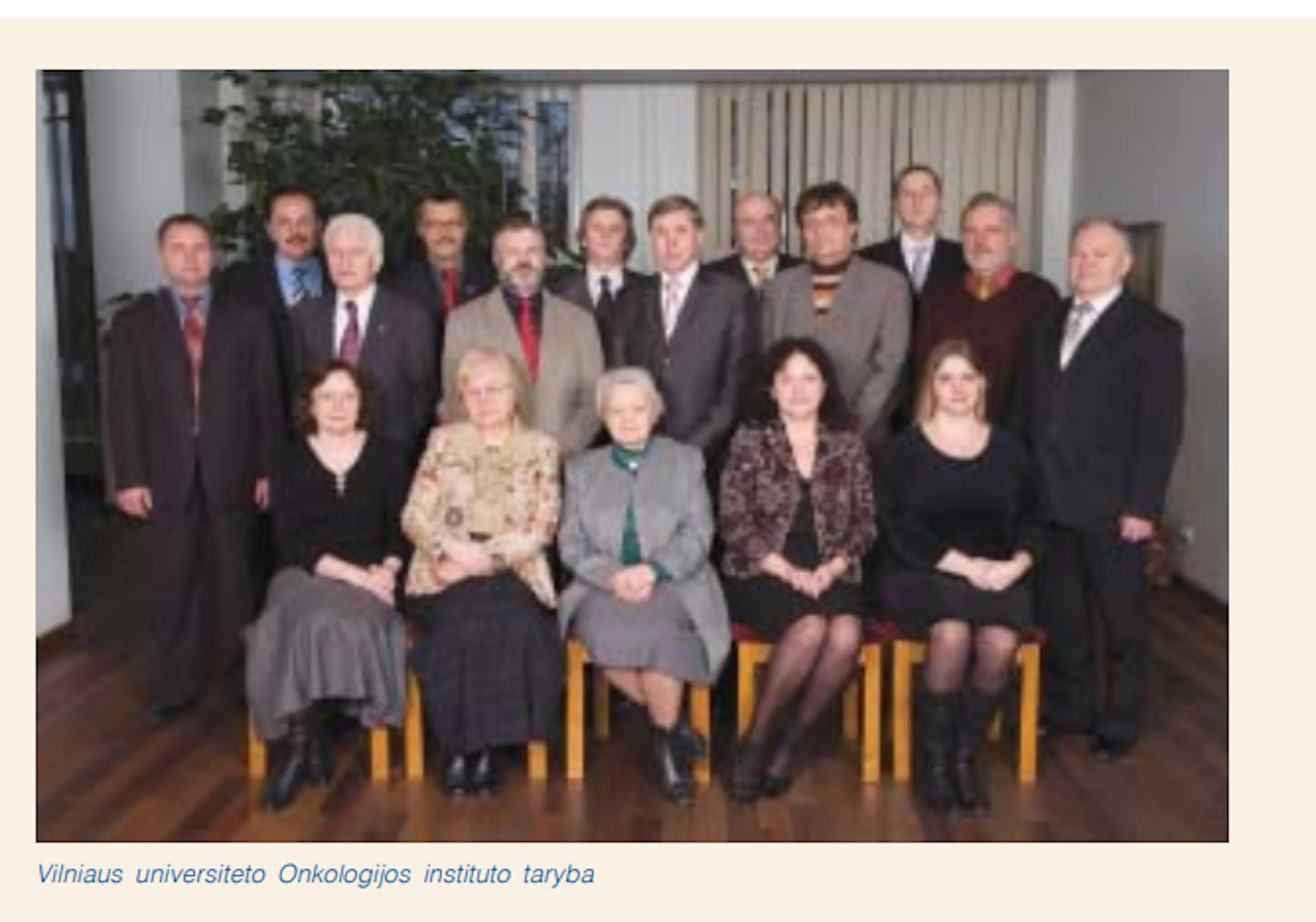 Instituto Mokslo taryba 2007 m.