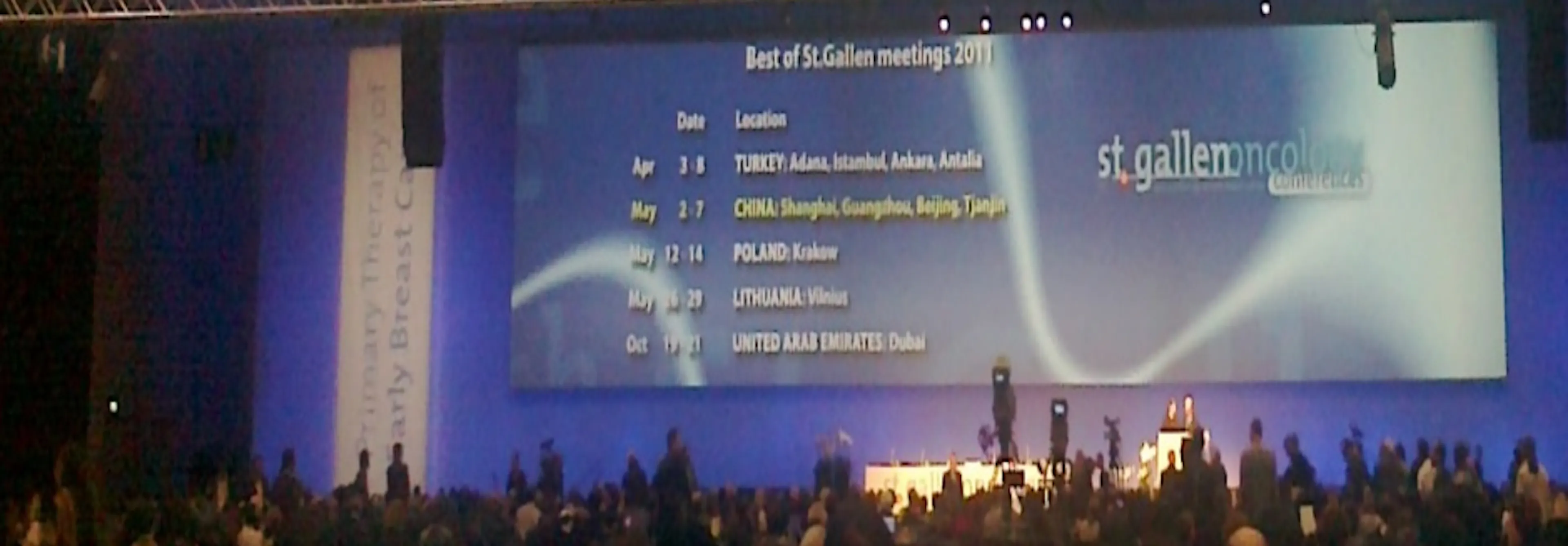 2013 m. St.Galeno konferencija „Best 2011 St.Gallen meeting – Lithuania, Vilnius“