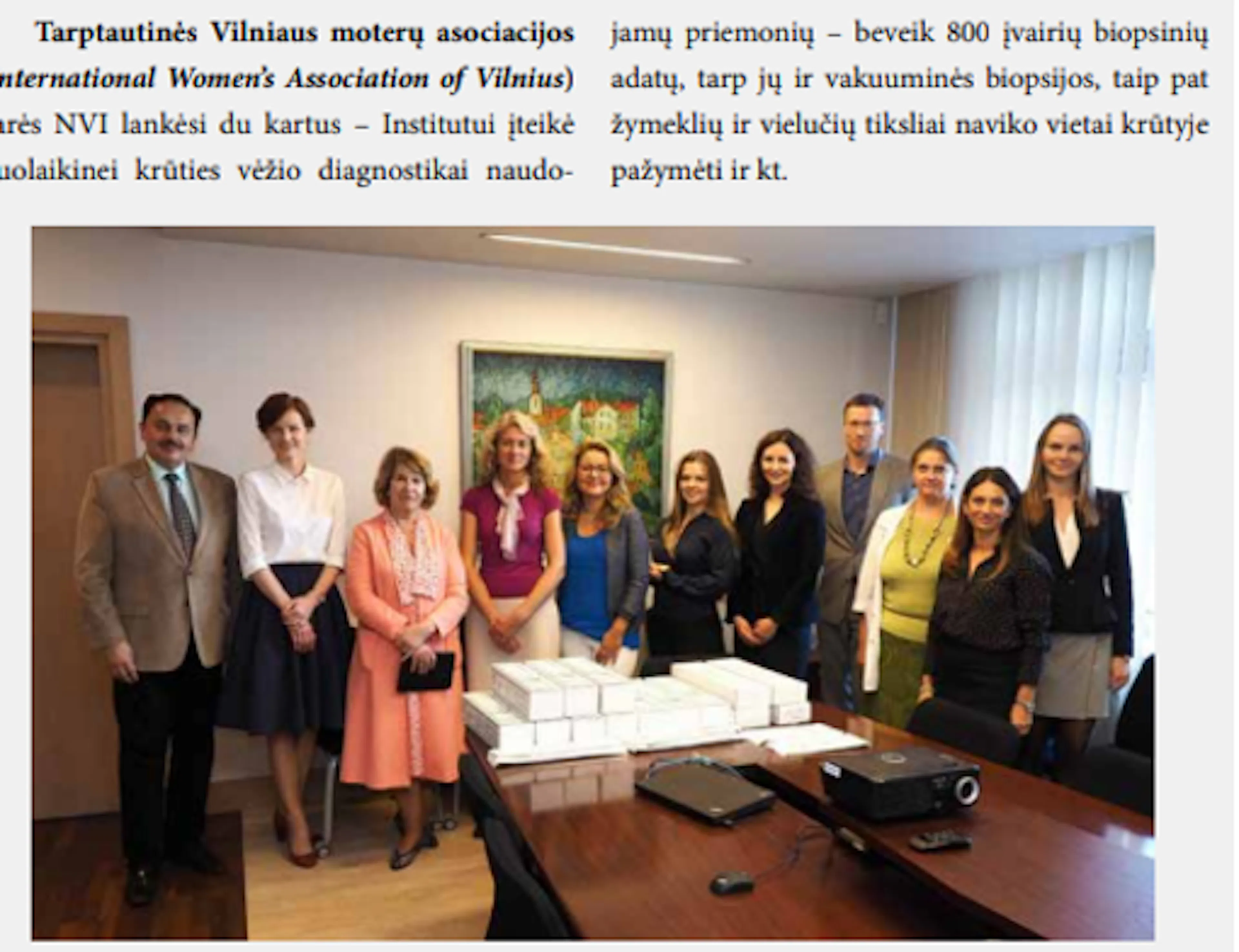 Vilniaus tarptautinės moterų asociacijos (IWAV) nariai ir partneriai