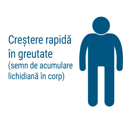 Crestere rapida in greutate