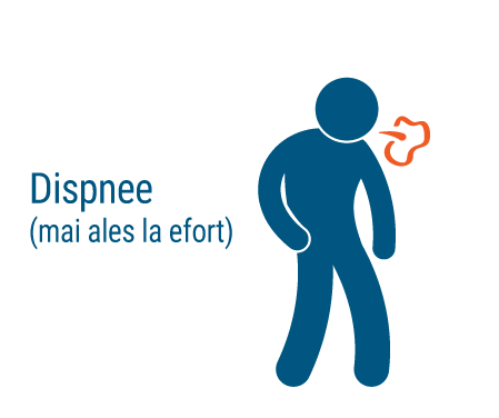 Dispnee, simptome infarct miocardic