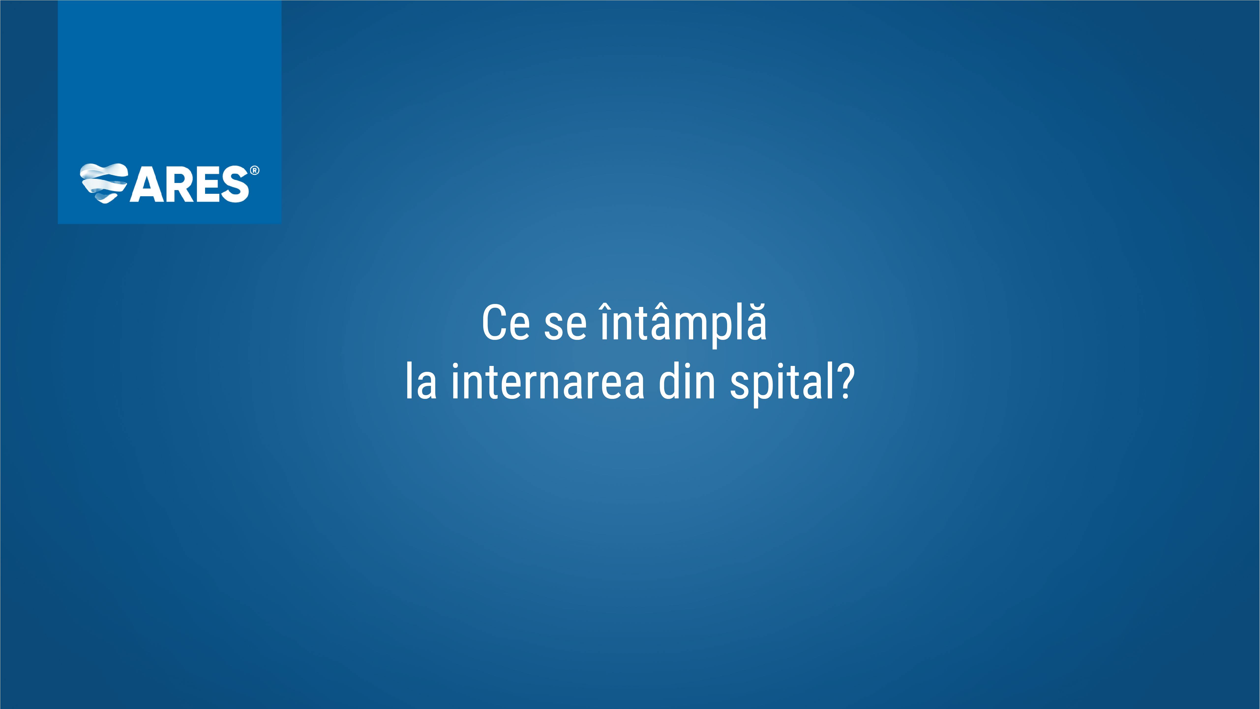 Ce se întâmplă la internarea în spital?