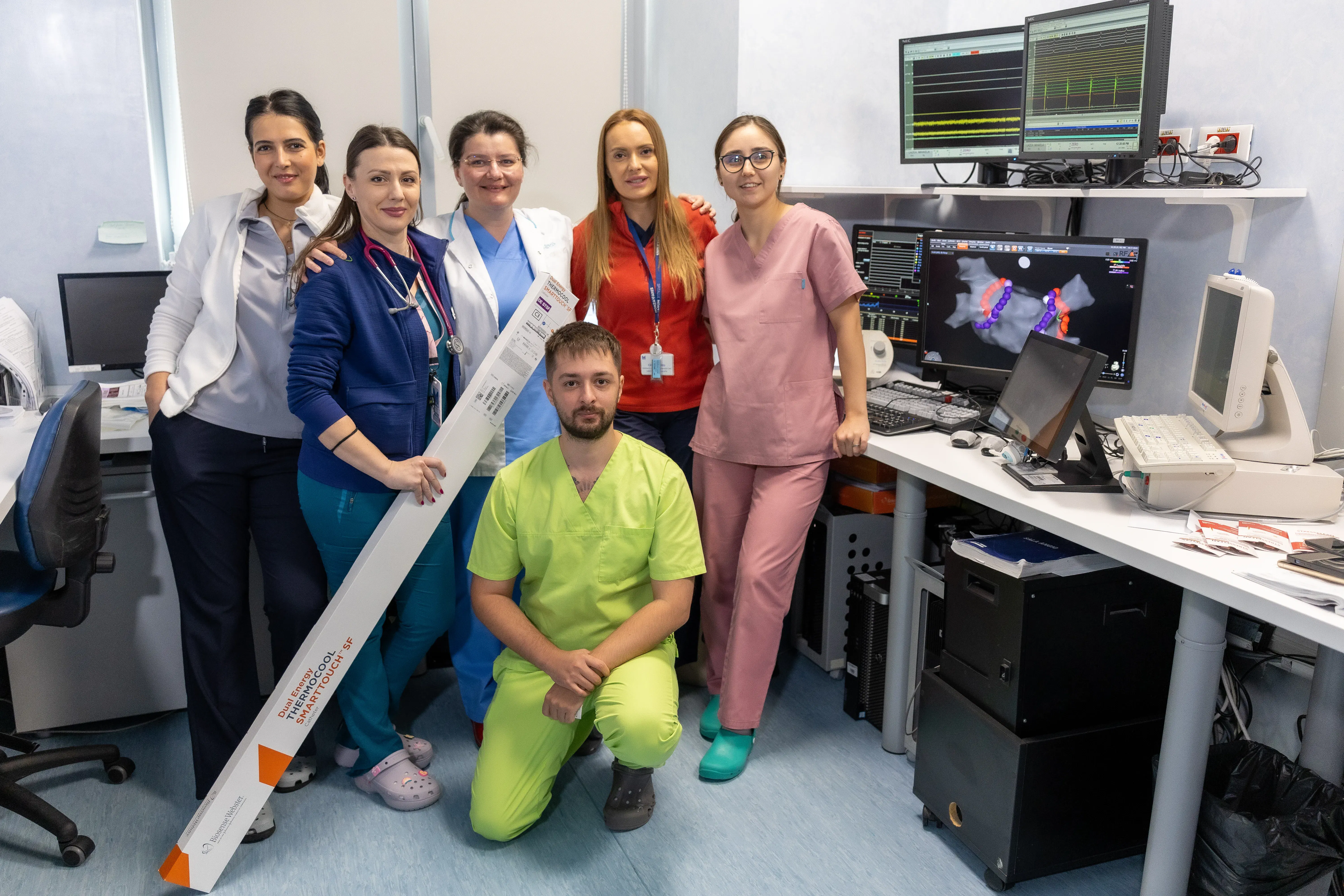 Premieră regională la MONZA ARES în Spitalul MONZA: tehnologia TruPulse Dual Energy de la Johnson & Johnson, utilizată în tratamentul aritmiilor cardiace