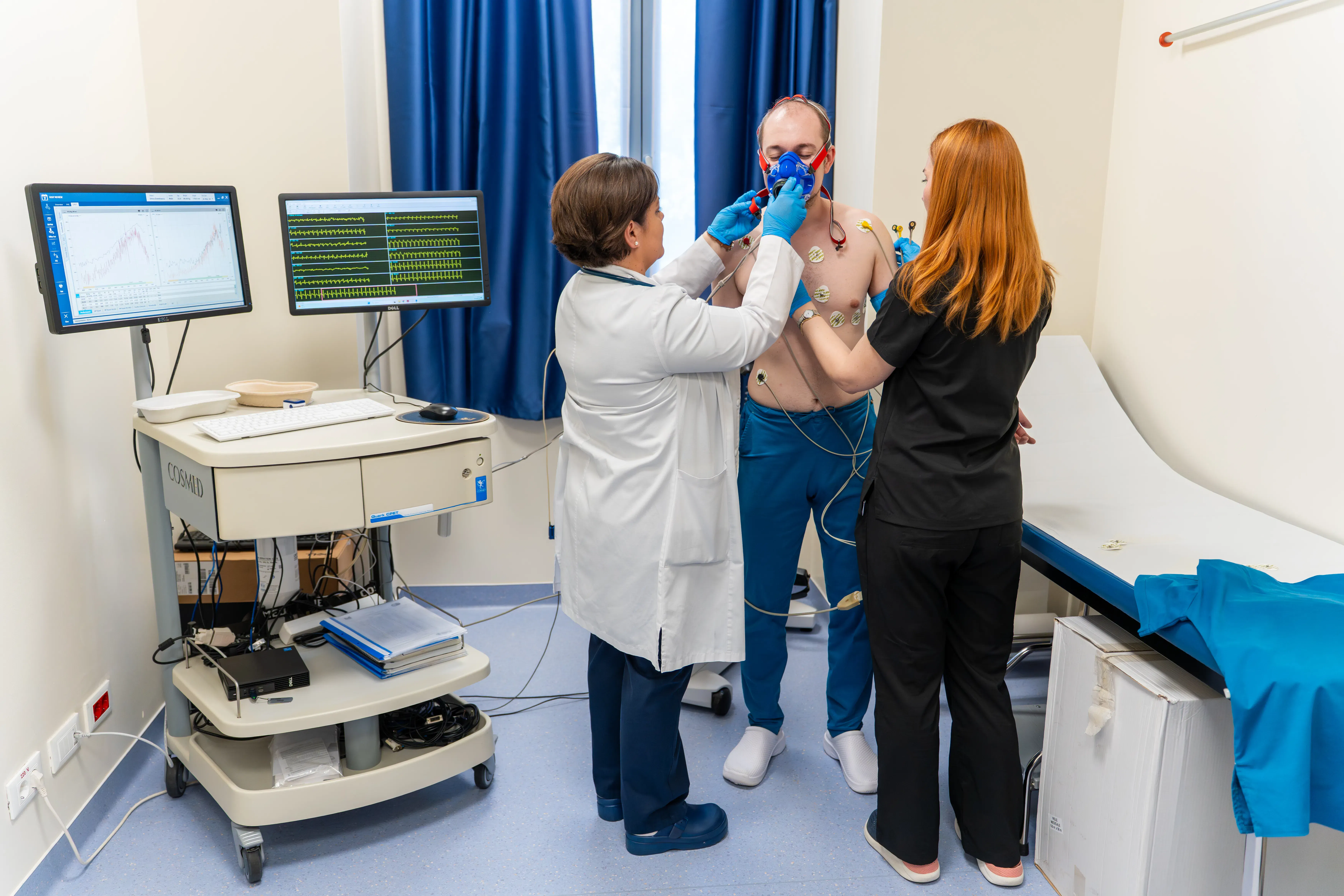 Cum se desfășoară testarea cardiopulmonară de efort?