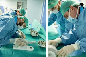 Premieră națională la ARES - un pacient cu stenoza aortică severă, tratat cu succes prin procedura TAVI și revascularizare coronariană cu stenturi, în aceeași intervenție