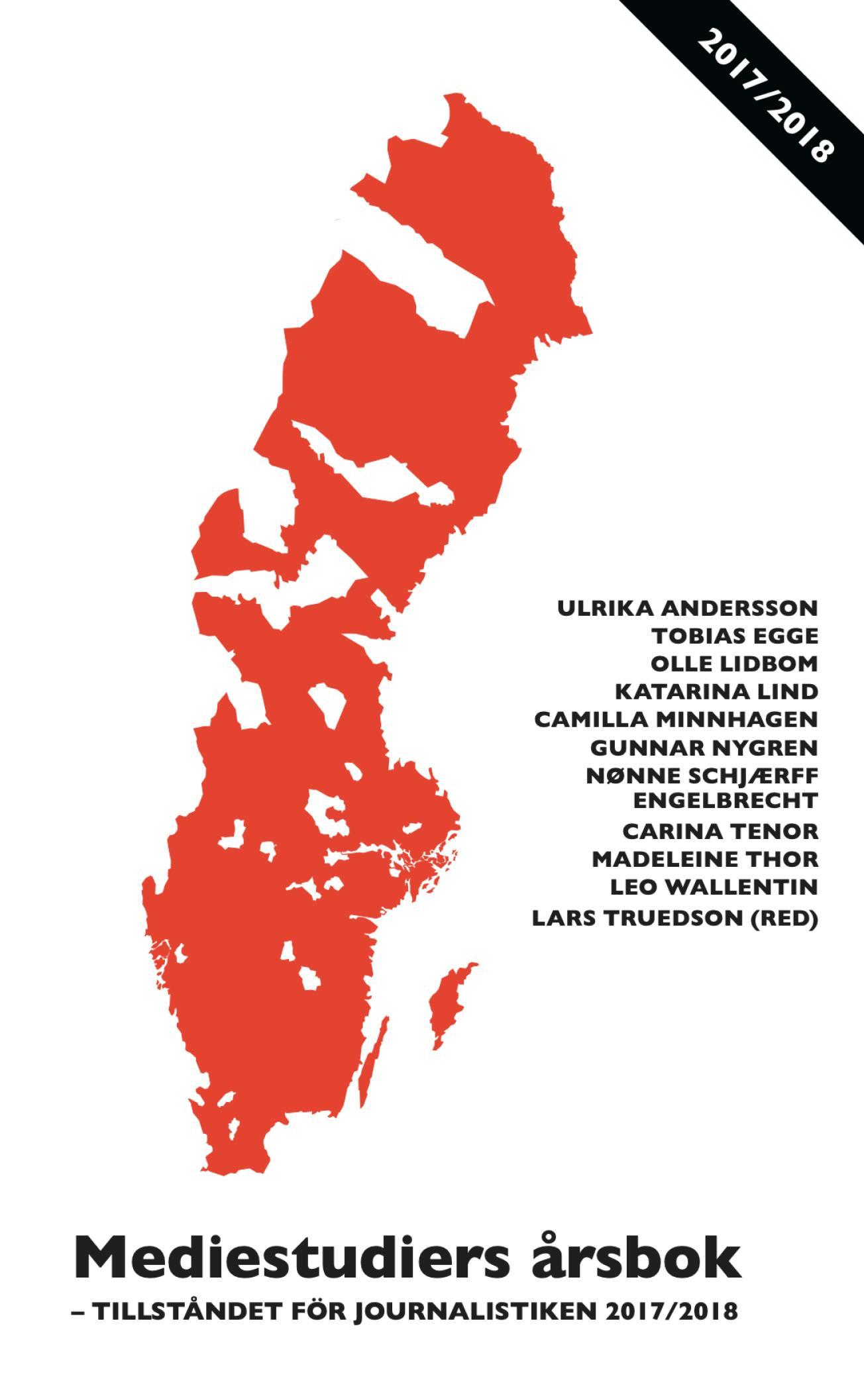 Report: Mediestudiers årsbok 2018 cover image Report: Mediestudiers årsbok 2018 cover image