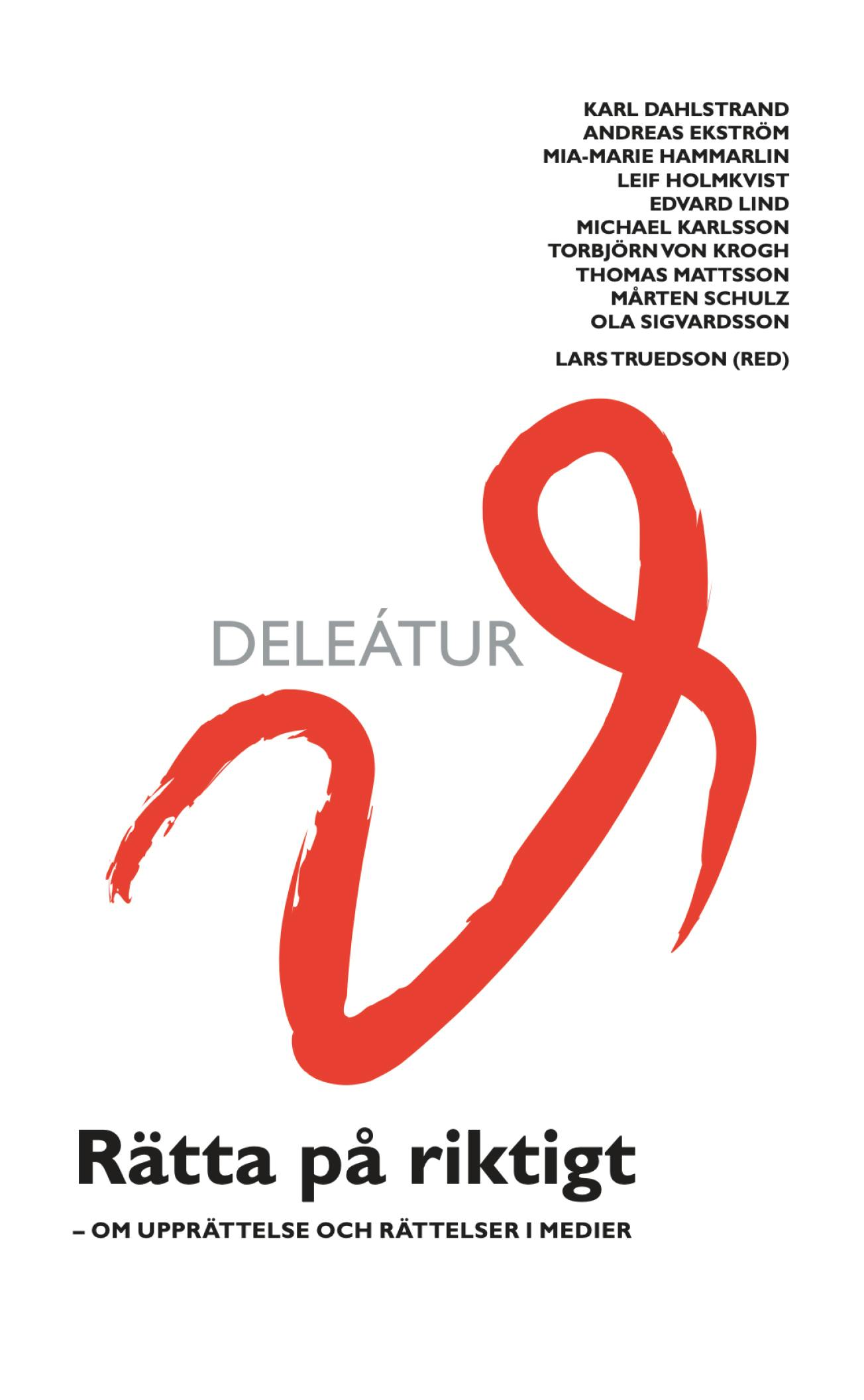 Report: Rätta på riktigt cover image Report: Rätta på riktigt cover image