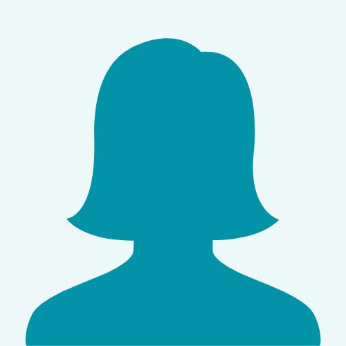 Umriss eines Frauenkopfs