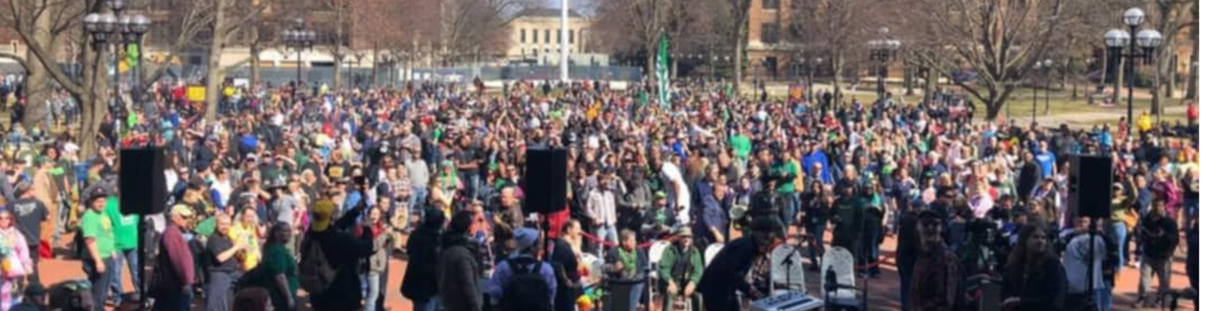 ann arbor hash bash crowd