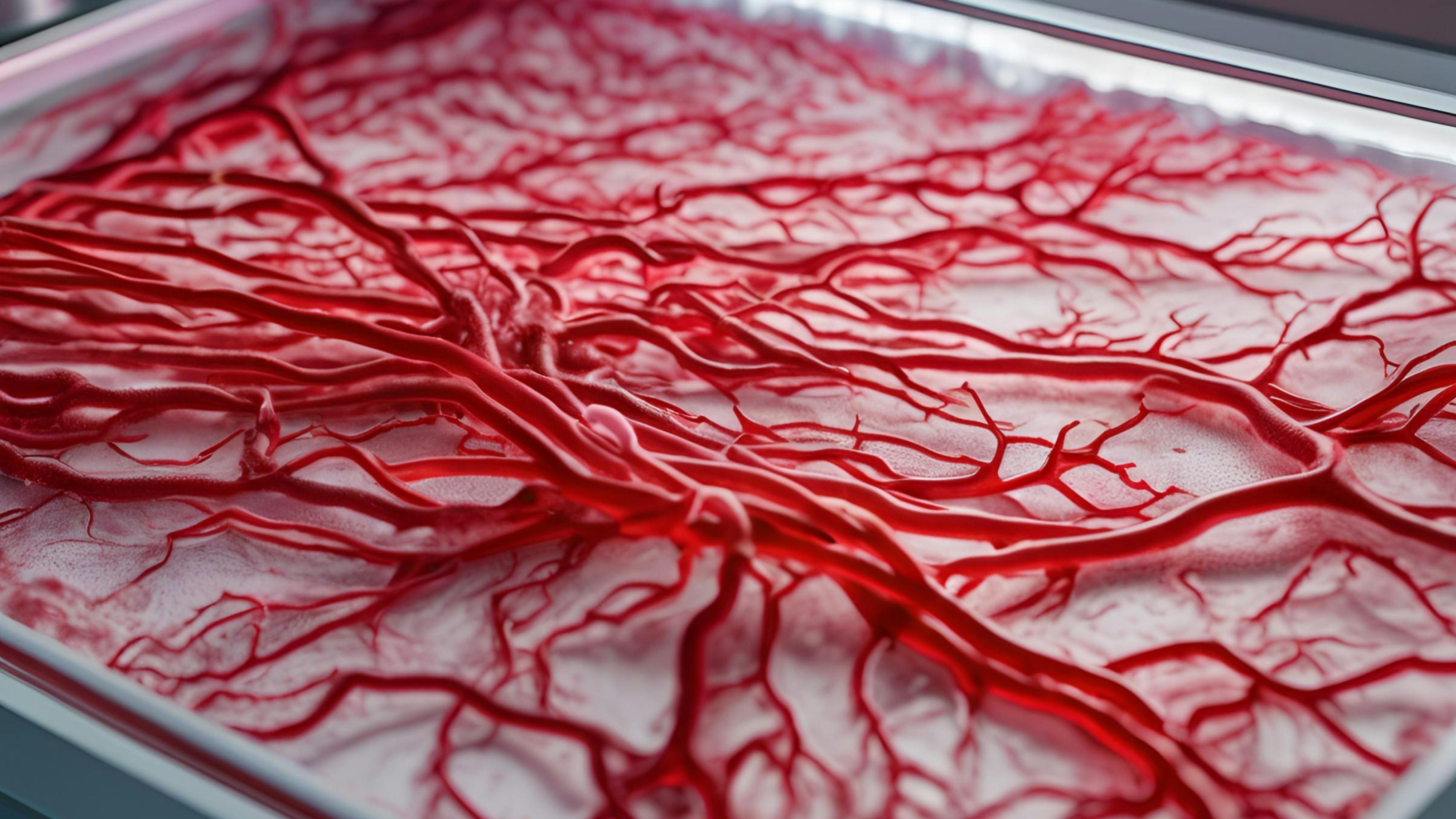 3D printed blood vessels