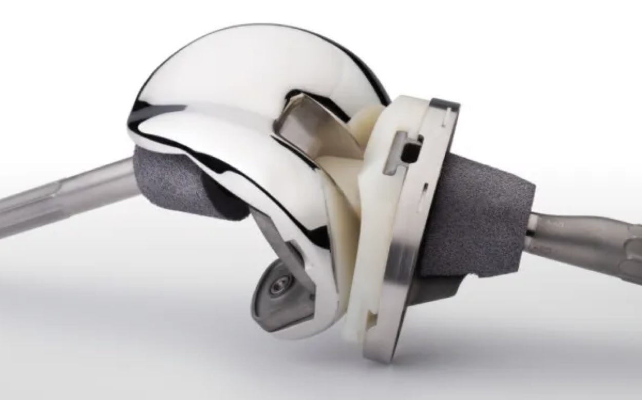 Zimmer Biomet’s smart knee reminds us to do our rehab exercises