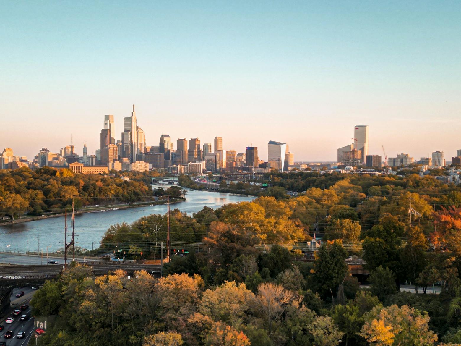 Image of Philadelphia skyline representing the Roundup verdict in favor of a man who said his exposure to Roundup caused non-Hodgkin's lymphoma.