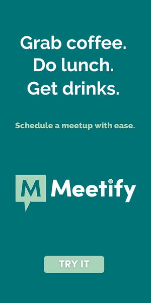 Easily schedule in person meetings with Meetify. Choose a central place and time without back and forth emails and texts.