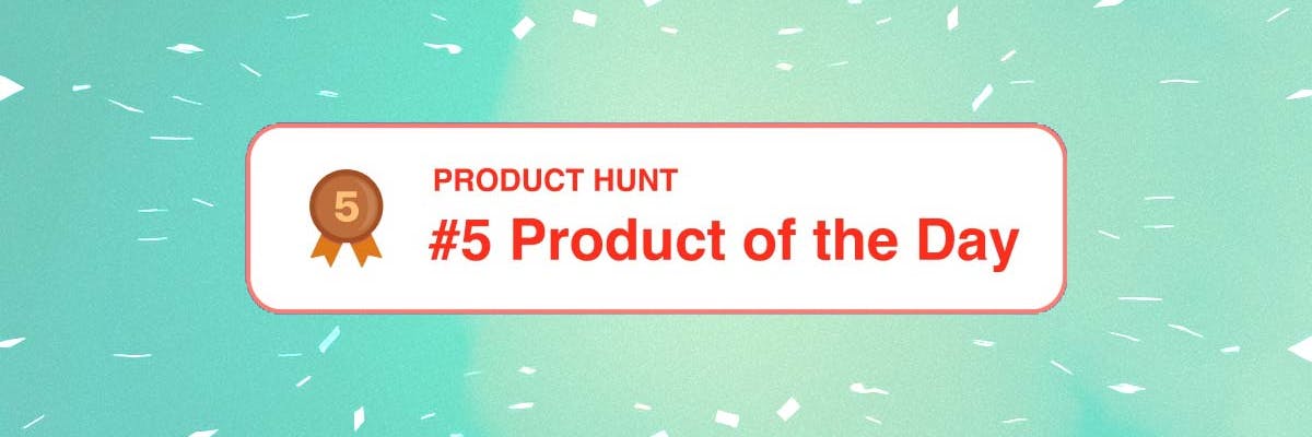 Meetify was in the top 5 products of the day on it's Product Hunt launch