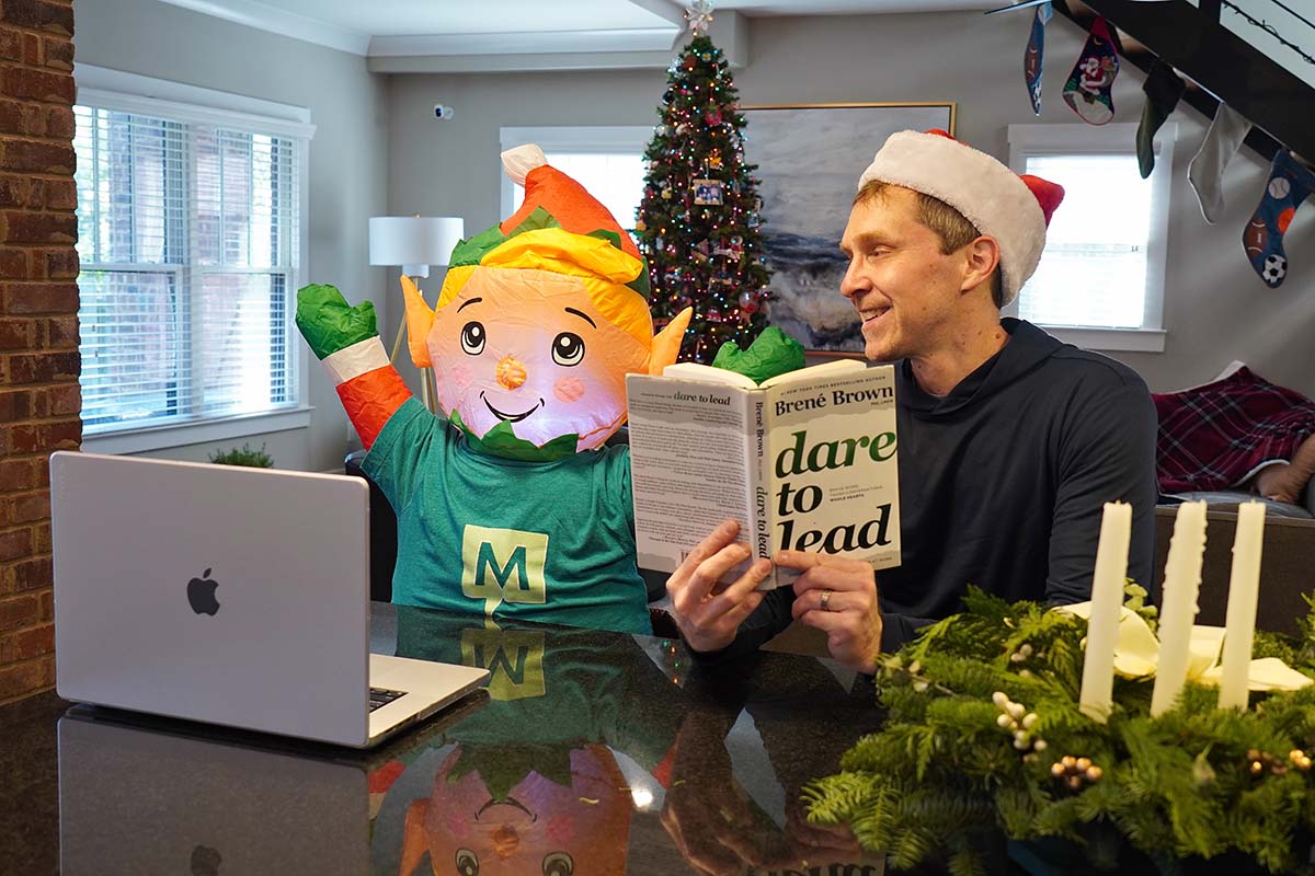 Meetify's 'off-shore' employee gets some much-needed leadership training.