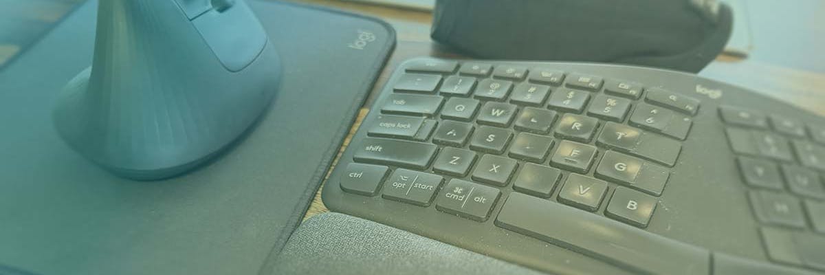 Ergonomic setup for computer professionals