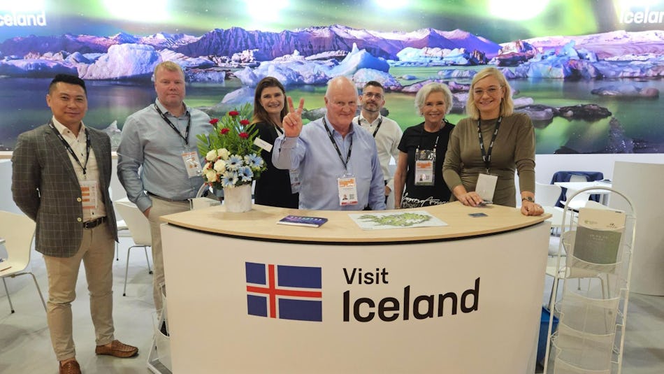 Visit Iceland team at ITB Asia 2024