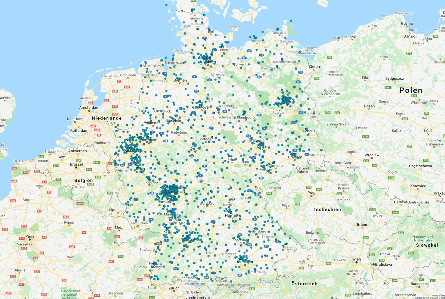 Deutschlandkarte