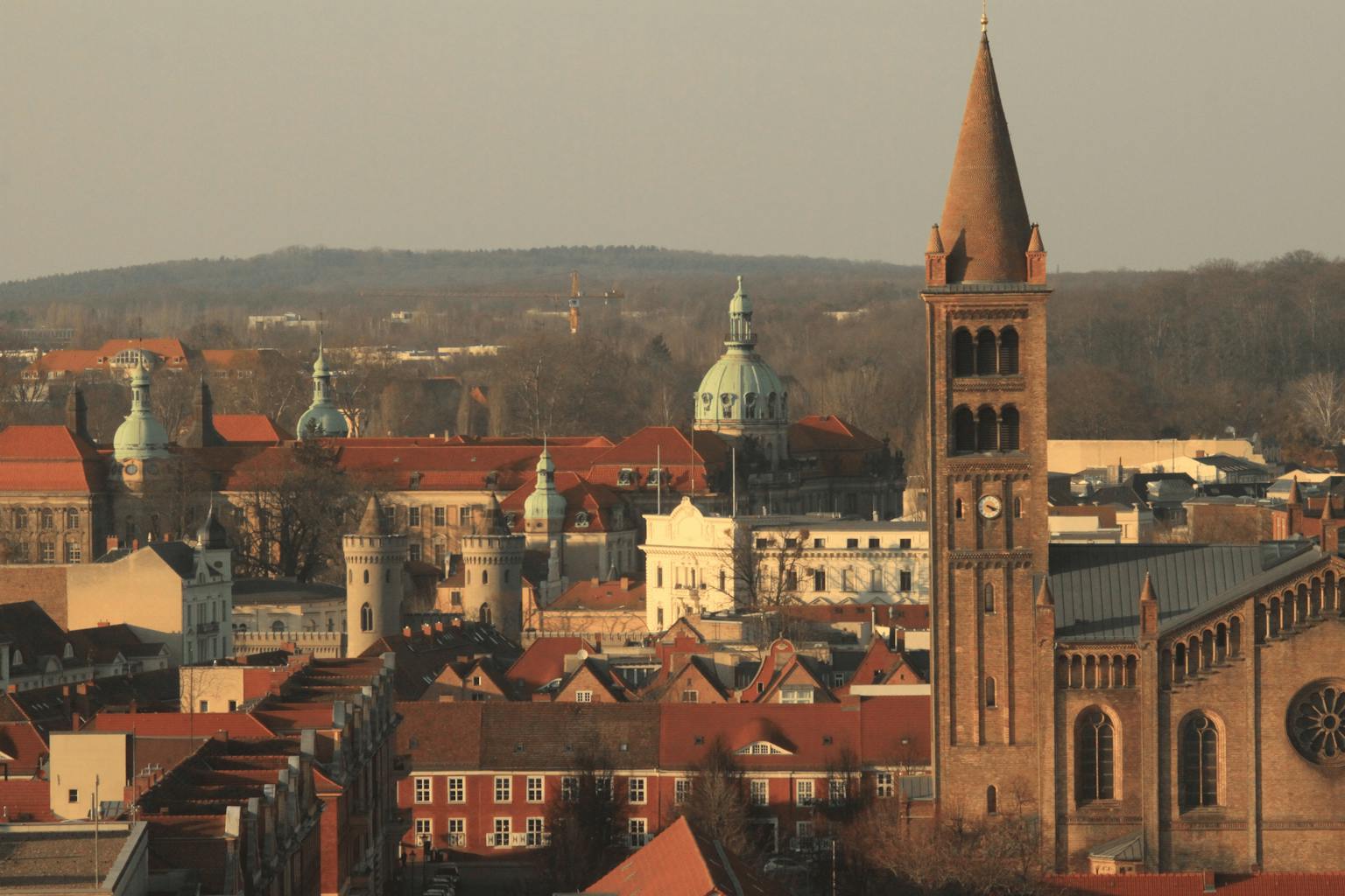 Blick auf Potsdam.