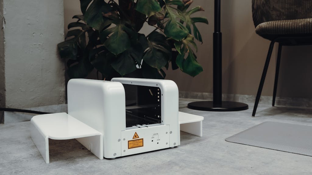 Bild von dem 3D Fußscanner