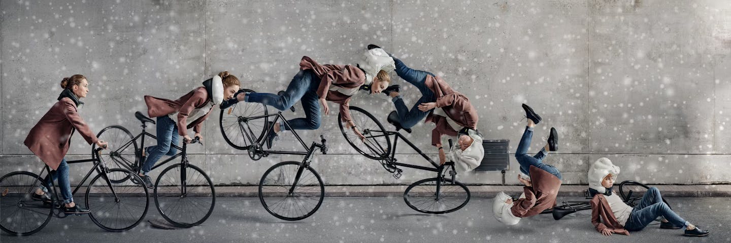 Hövding Fahrradhelm Schritt für Schritt