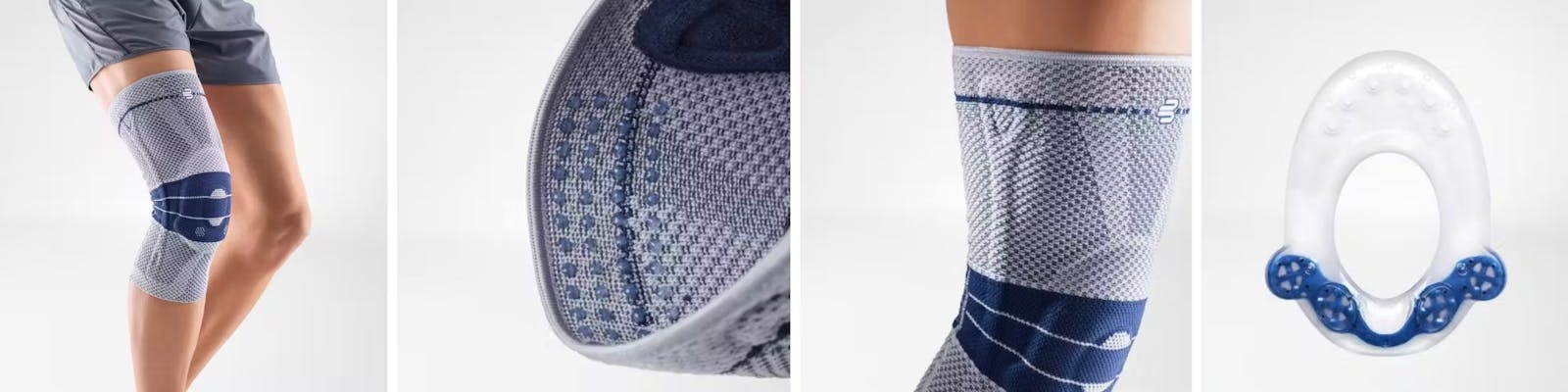 Details von der Bauerfeind Kniebandage