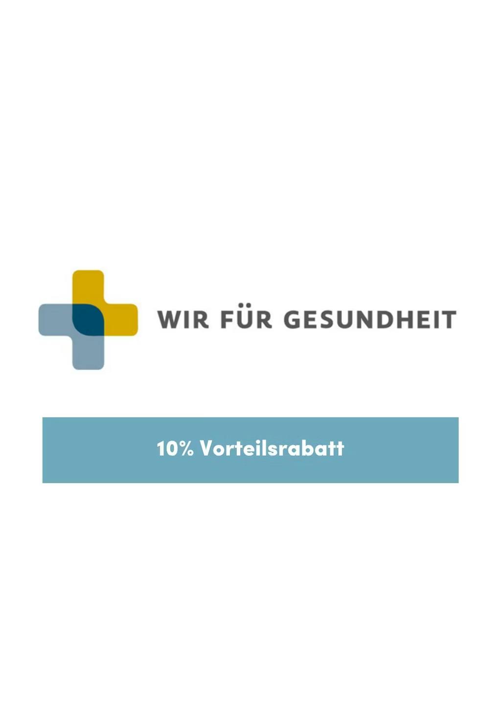 Wir für Gesundheit - 10% Rabatt