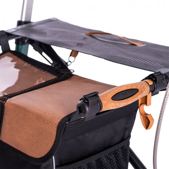 Detailansicht von dem Griff des Saljol Carbon