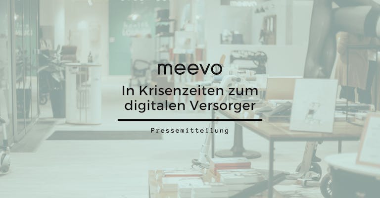 meevo Pressemitteilung craftsoles als digitaler Versorger in Krisenzeiten