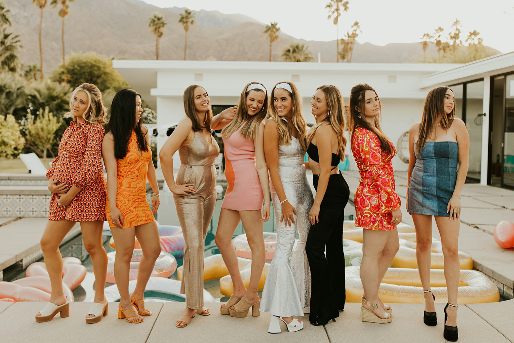 Becca's Palm Springs Disco Bachelorette Party - Meggy Weggy ...