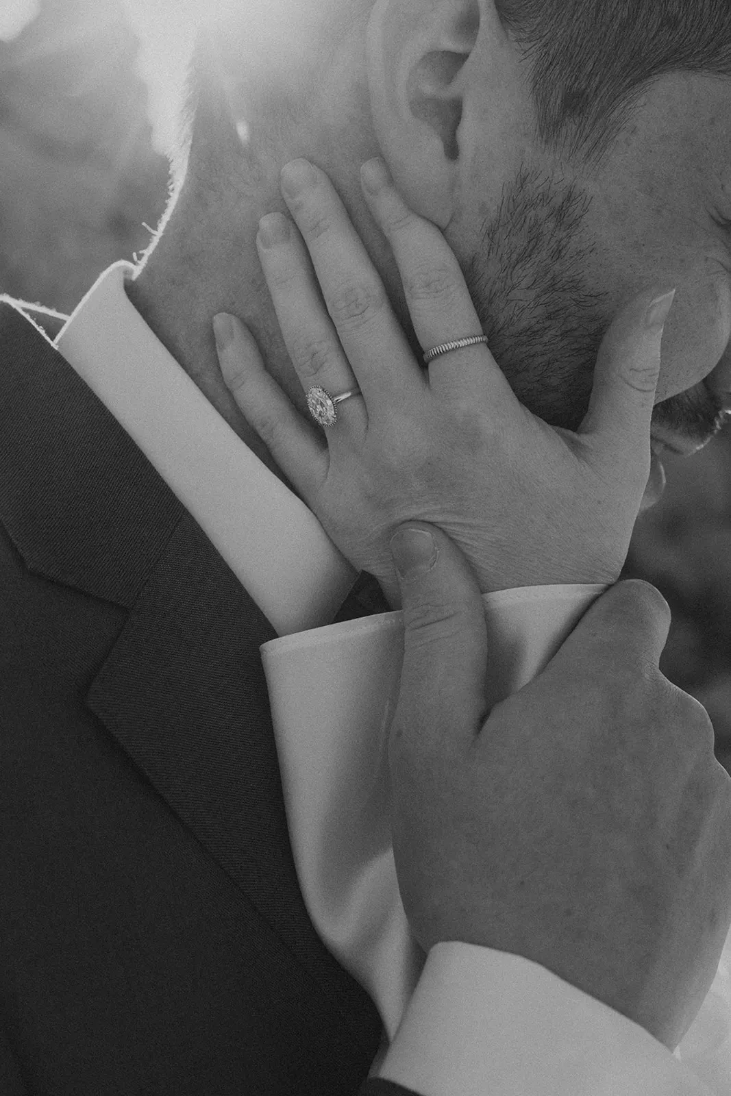 Joshua Tree Elopement ring details