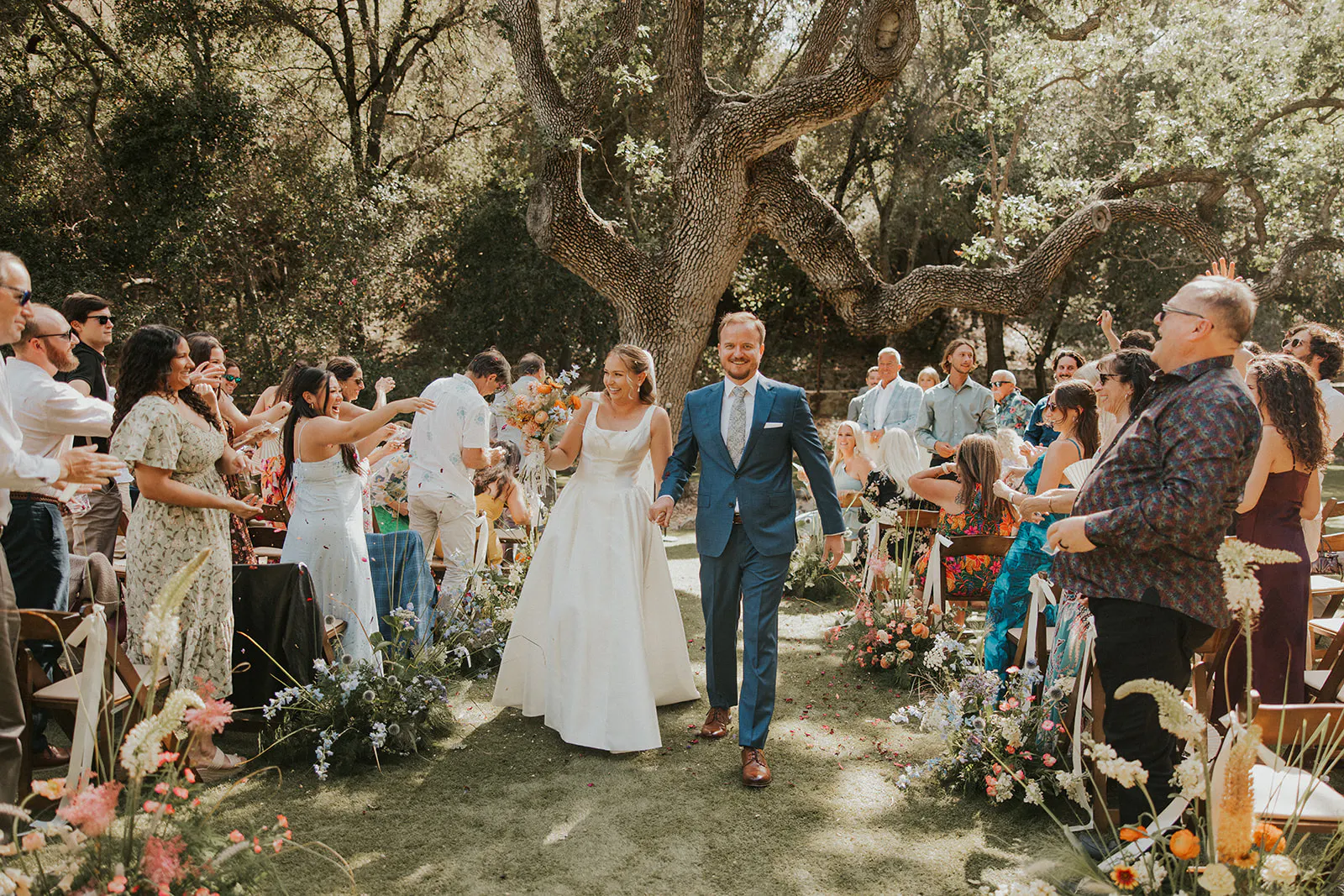 Ceremony at Oak Canyon Ranch in Agoura Hills