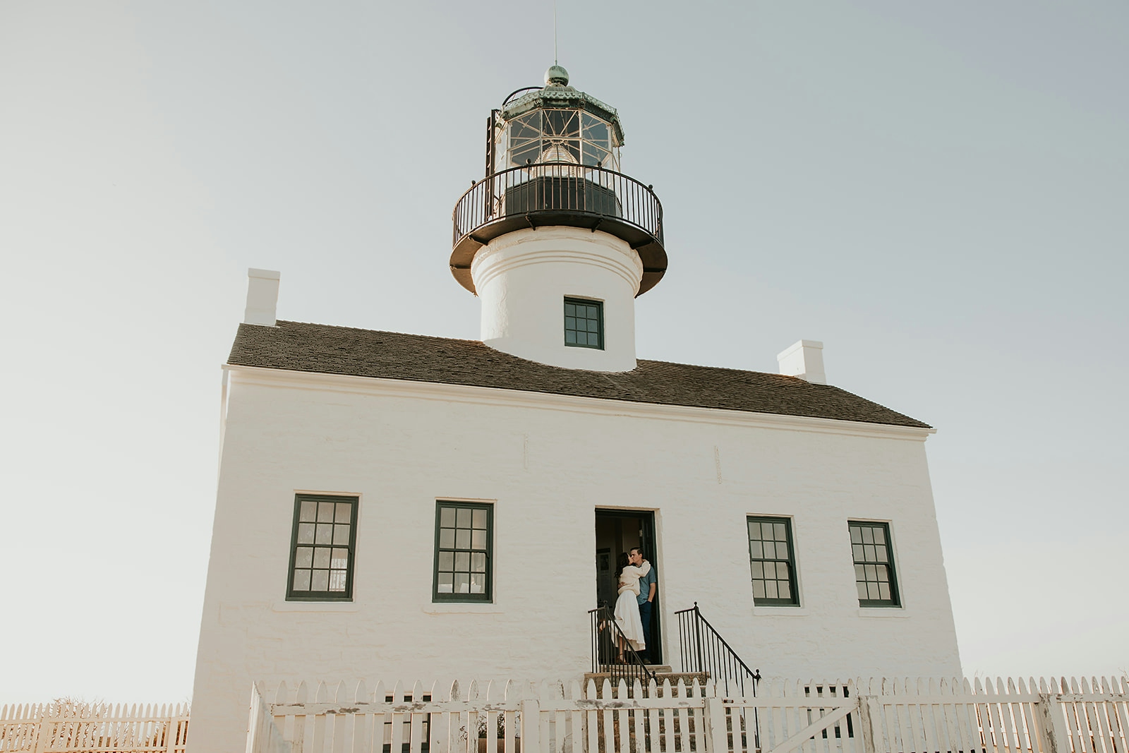 Point Loma Lighthouse Engagement Photos