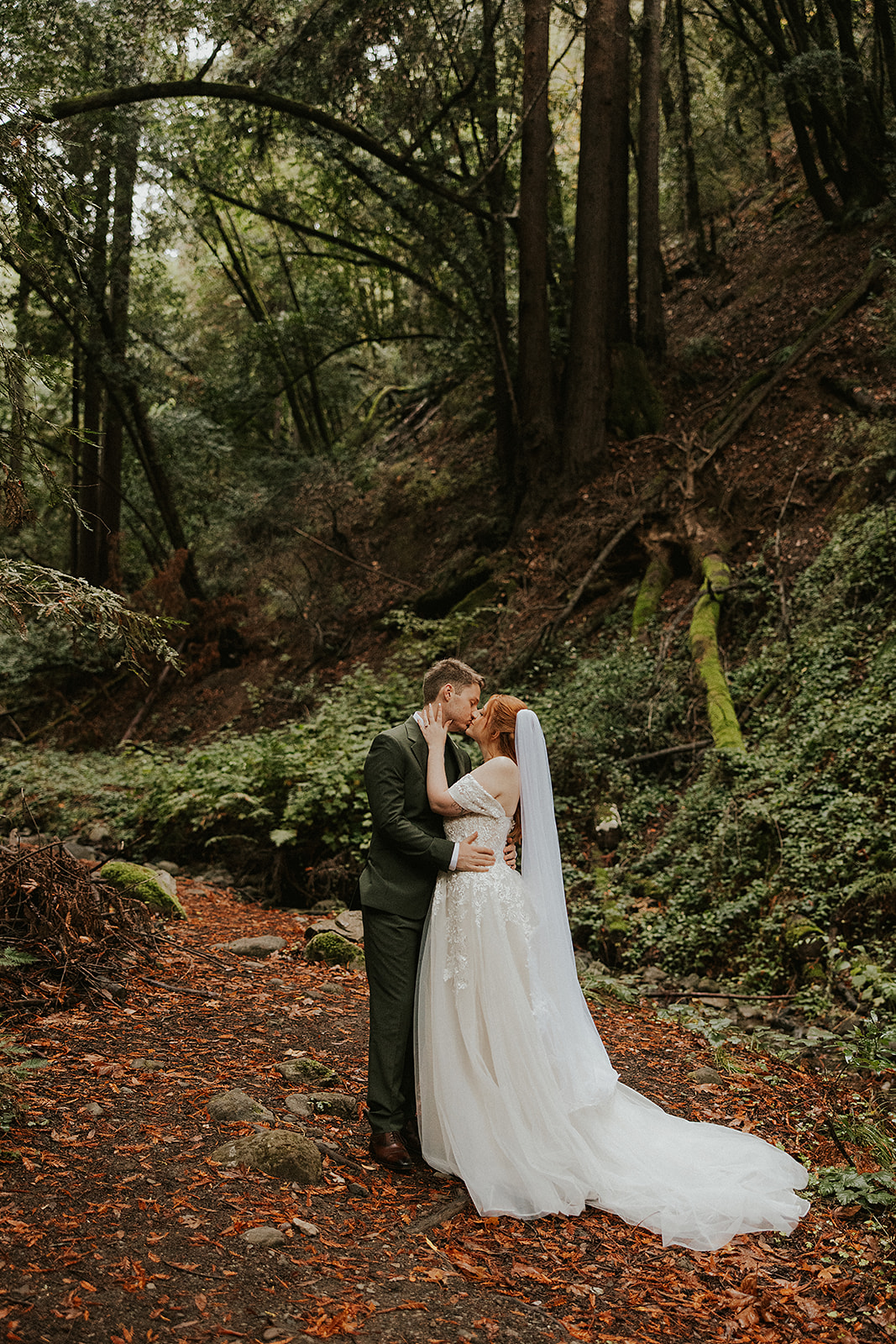 elopement in the redwoods, redwoods elopement photographer