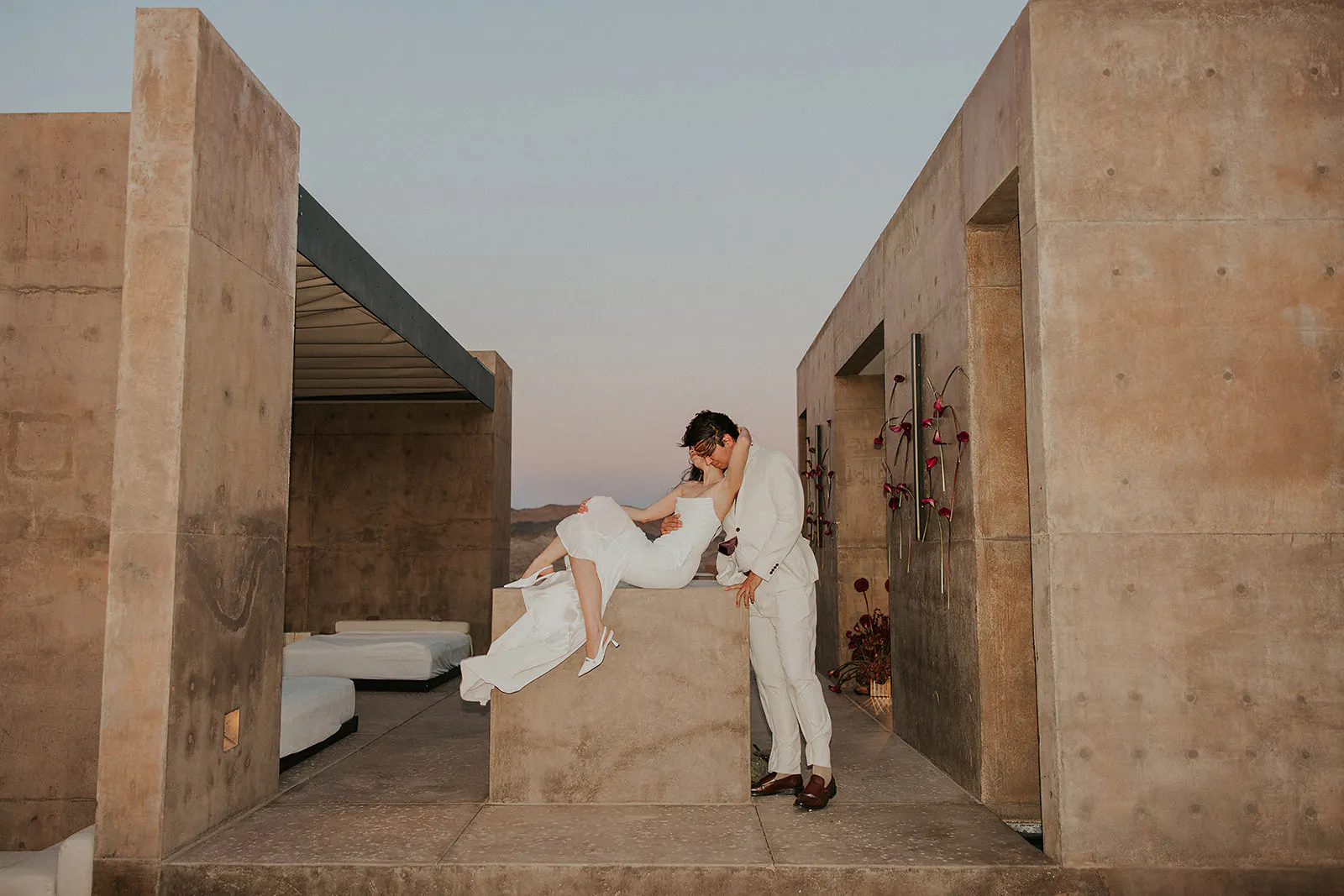 Wedding Photos at The Folly in Joshua Tree