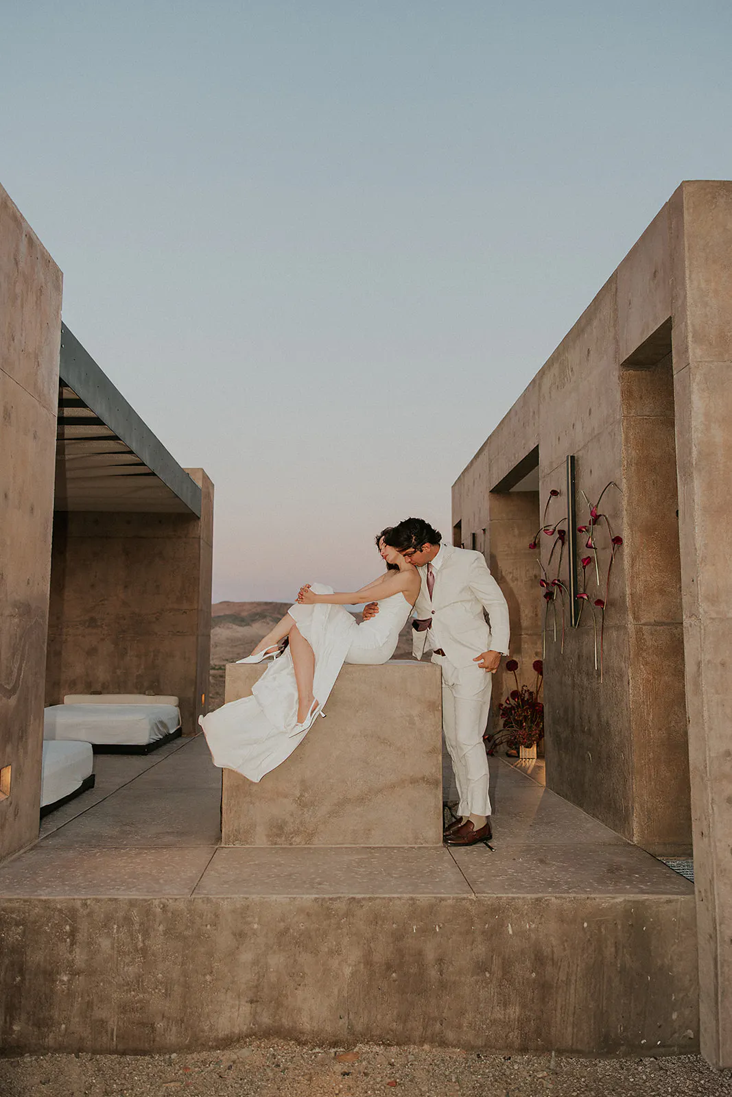 Wedding Photos at The Folly in Joshua Tree