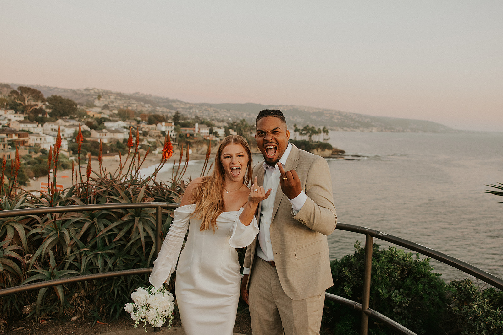 Laguna Beach Elopement in November