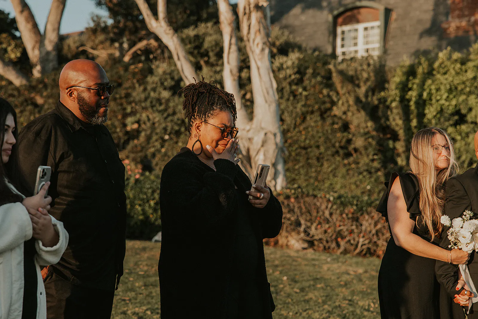 Mothers at Laguna Beach Elopement