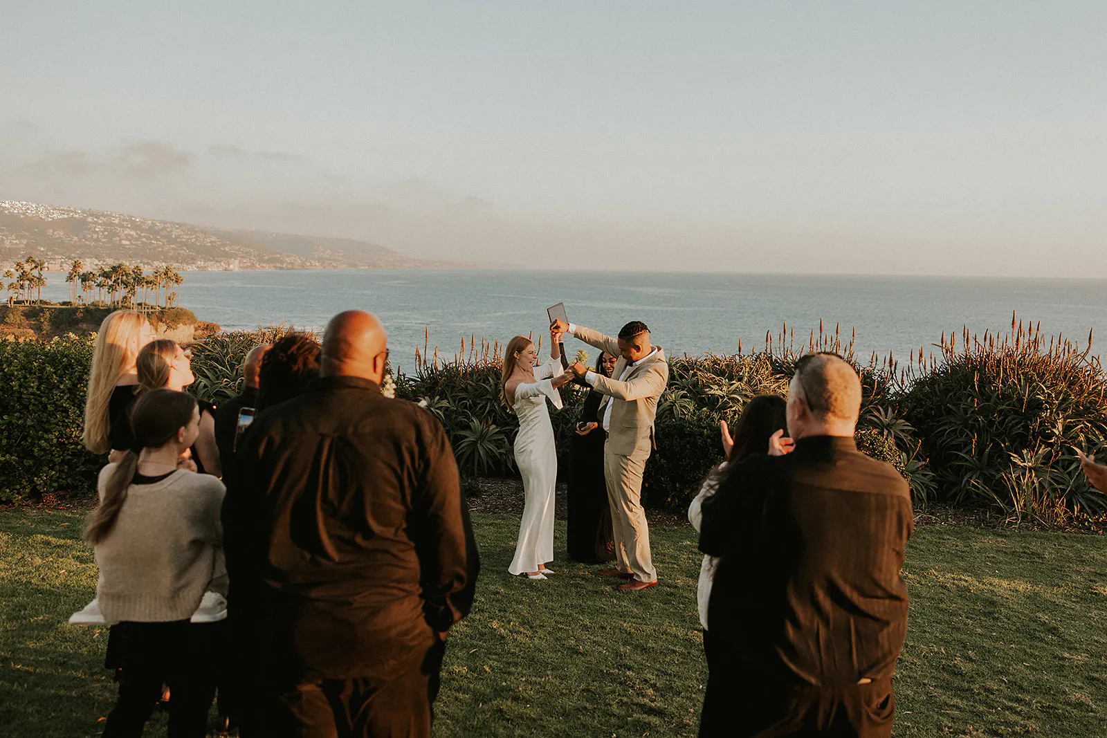 Eloping in Laguna Beach with your family