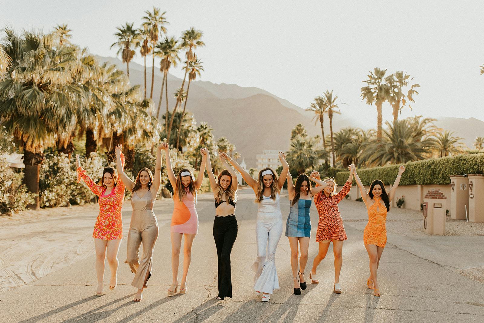 Becca's Palm Springs Disco Bachelorette Party - Meggy Weggy